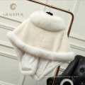 New Style different color Fashion Real fur shawl